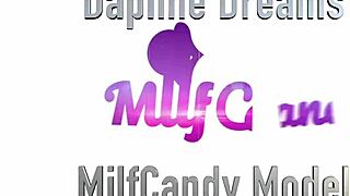 Watch trailer milfcandy's daphne dreams take her first massive bbc gangbang outdoors with big cocks