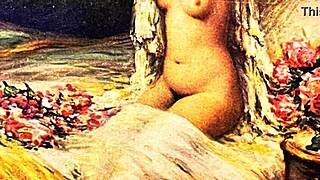 Vintage erotic art captures timeless sensual beauty