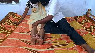 Peek at Youranitha's steamy Indian village couple homemade orgy with hairy pussy licks and cumshots