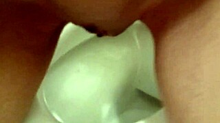 Peeing with husband in bathroom while dressed as woman feels wild