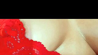 Sexy latina in lingerie performs teasing striptease shaking her pretty ass and natural tits close up