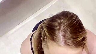 i make stepson cum deep in bath after husband leaves