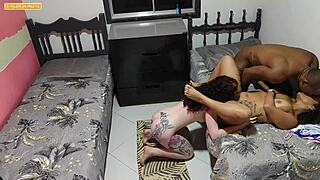 Hey girl, wanna learn to fuck my husband right in front of me?