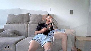 danner mendez rips clothes off daniela andrea for rough pov cock sucking and fucking