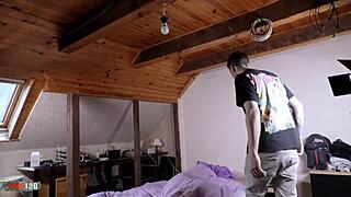 kevin white drills spanish milf tania villalobos in bed. big natural tits bounce as she squirts rough