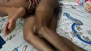 imagine waking her tipsy ebony friend from sleep spanking that big ass then spreading her pussy wide open part 3