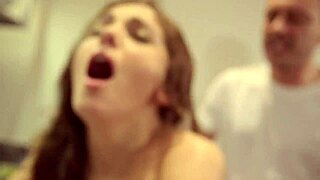 Dominica Phoenix receives a deep anal creampie after intense ass play.