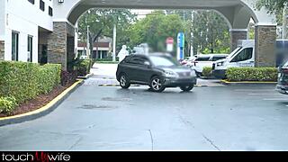 weird hubby films petite brunette wife kiana kumani cheat with monster cock in every position