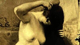 Vintage erotic art captures timeless sensual beauty