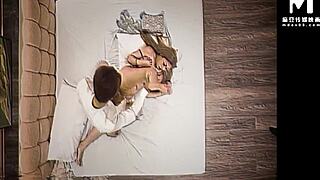 modelmedia horny women milk celebrity cocks endlessly in group cowgirl frenzy