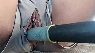 Cut-art teacher bends nude girl over for rough creampie sex lesson