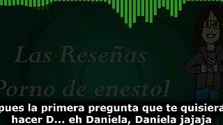 daniela dances on desk in her sexy mexican outfit part one