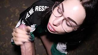 Dude my hot girlfriend drains my cock everywhere outdoors - Shaiden Rogue part II