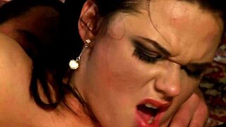 frida stark the naughty milf queen loses it on cam, slurping dick like a total slut