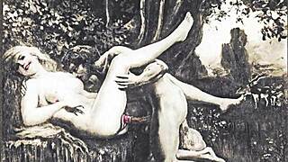 i love these vintage erotic drawings so much..