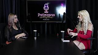 😈 kyra sex compilations no foreplay podcast with bia hot part 1 sheer red lingerie! 🔥