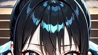 Lewdtoons teaser shows night shift police woman in ai generated hentai