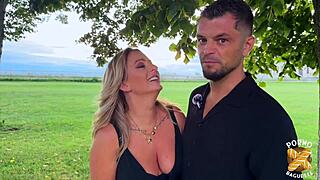 Giulia piana sublime french milf craves rough couple big tits ass sex