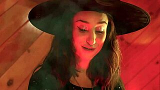 while halloween party rages lesbian isabella nice seduces juicy zoey foxx