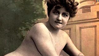 vintage erotic art features antique nudes in retro style