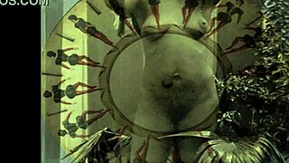 vintage hairy erotic art teases antique retro curves in soft shadowed poses