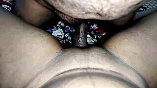 Pakistani College Girlfriend's Big Bubble Butt Gets Deepthroated Roughly!