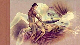 vintage hairy erotic art teases antique retro curves in soft shadowed poses