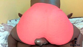 new neighbor ebony babe drops by loves riding my cock reverse cowgirl style