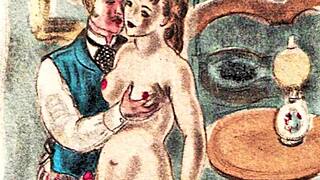 holy shit, this vintage erotic art collection is pure retro horny masterpiece!