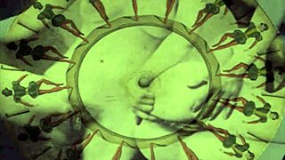 vintage hairy erotic art teases antique retro curves in soft shadowed poses