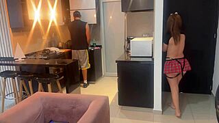 Neighbor Distracted So I Pound His Hot Colombian Wife Hard and Deep