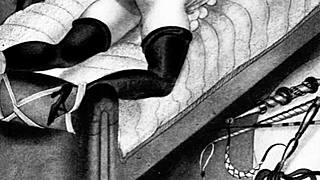 Vintage Erotic Drawings Reveal Antique Passion Scenes