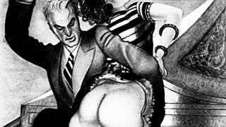 Vintage Erotic Drawings Reveal Antique Passion Scenes