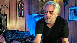 holiday vibes got me licking milf pussy in pantyhose heels until she orgasms 😋👅