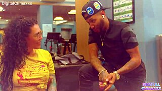 busty latina milf bianca bailee drilled by gym trainer's bbc in rough workout