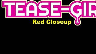 new 18+ teen model gets horny on sofa during daddy interview massage and swallows cum pov