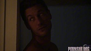 stepdad ignores her teasing until her milf curves win him over