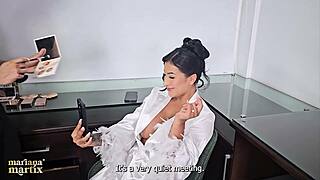 hey mariana, risking it all with father-in-law's cock before your wedding vows?