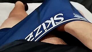 hey watch my small foreskin dick jerk and cum while girlfriend masturbates her wet pussy part 11