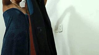 i was filming when my best friend walked in naked and surprised my hard cock