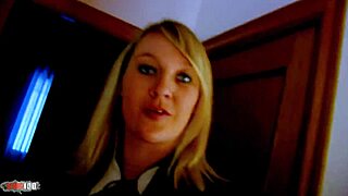 Man that hairy milf Lady Margaux deepthroats and fucks raw in Larry's bedroom quickie pound