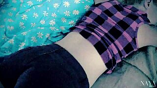 Stepdad sneaks into resting stepdaughter's room and pounds her pussy doggystyle with creampie finish