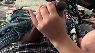 i got so wet for stepbro he creampied my tight pussy missionary