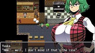 Creepy guy measures my friend's body for custom clothes in anime cosplay scene