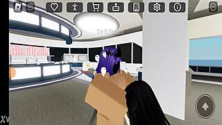 Roblox BBC Futanari Monster Cock Fucks White Girl Hard Part 1