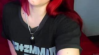 Papá's friend catches me fingering on video call!