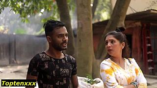 Naughty indian boyfriend first date forest sex romantic kissing big cock uncensored 😘🌳