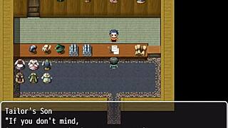 Creepy guy measures my friend's body for custom clothes in anime cosplay scene