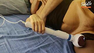 our horny milf wife cums hard while friend bends her over for raw doggystyle pounding part 2?