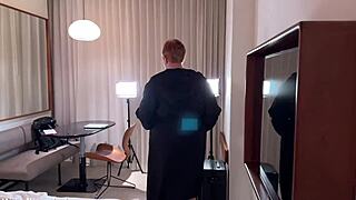 Casting Curvy Redhead Teen Blowjob Turns Into Wild Hotel Fuck Gone Wrong